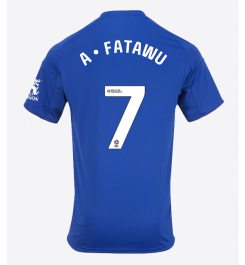 Leicester City Issahaku Fatawu #7 Hjemmedrakt 2025-26 Korte ermer Leicester City Issahaku Fatawu #7 Hjemmedrakt 2025-26 Korte ermer